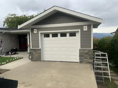 Siding renovation project